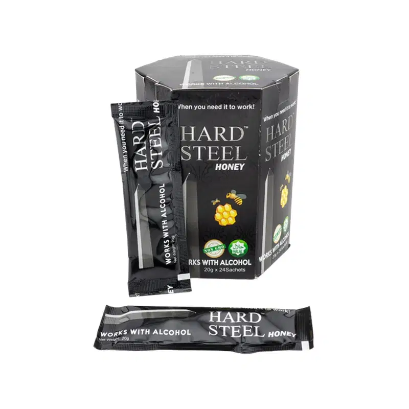 Hard Steel Honey - Silver Edition packaging