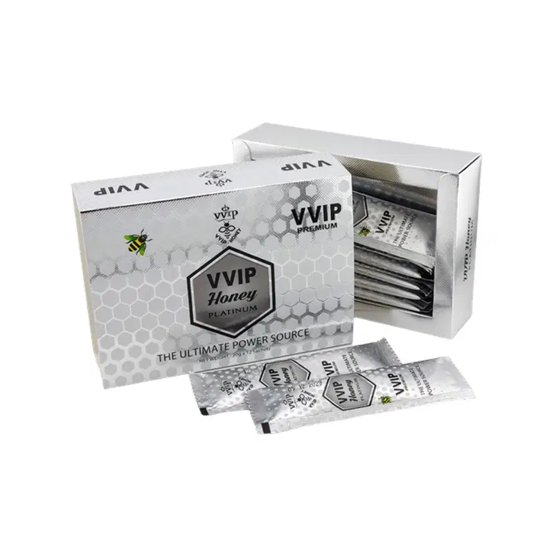 VVIP Royal Honey - Silver Pack packaging