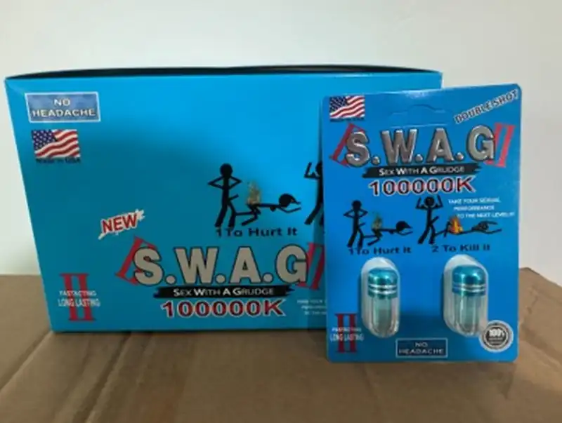 SWAG - Blue Capsule Pack packaging