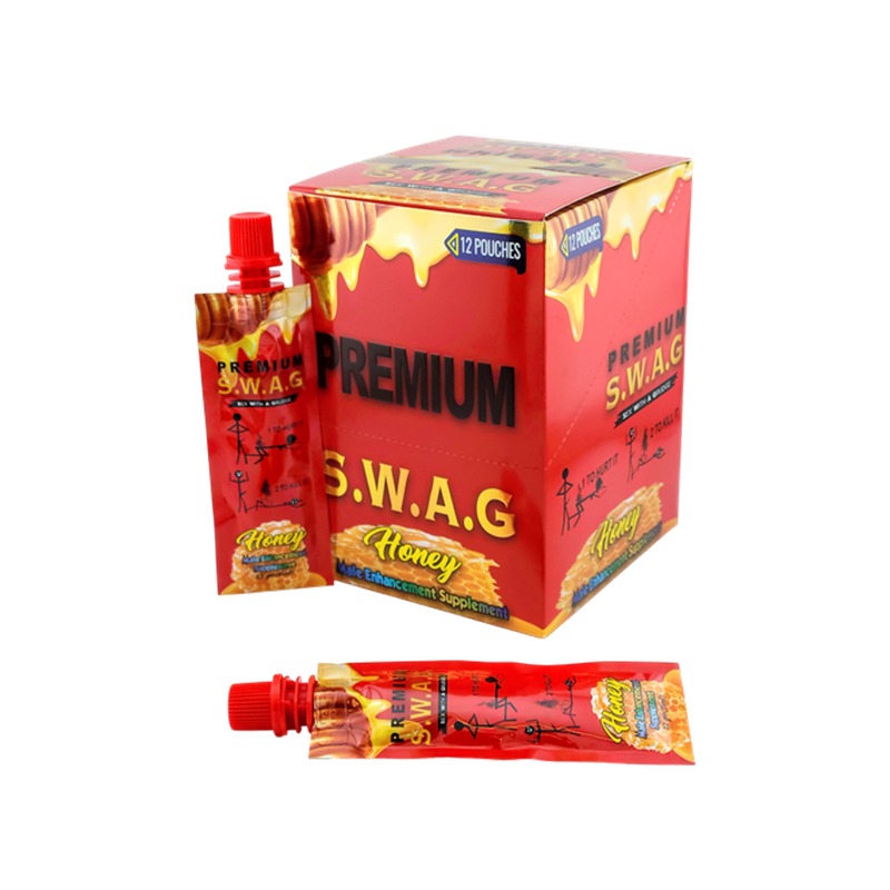 Premium SWAG Honey Shots packaging
