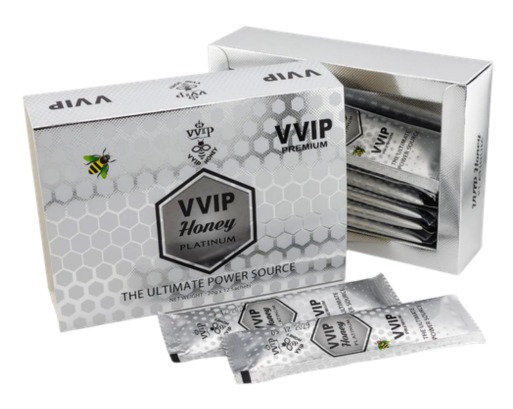 VVIP Royal Honey - White Gift Box packaging