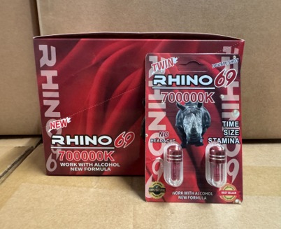 Rhino 69 - Crimson Edition packaging