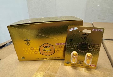 VIP Royal Honey - Gold Capsule Pack packaging