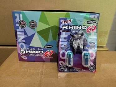 Rhino 69 - Green Geometric Edition packaging